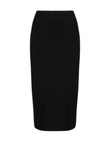 Exelle Slitted jersey maxi skirt  Black