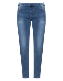 Jean Marc Philippe Distressed look jeggings Blue