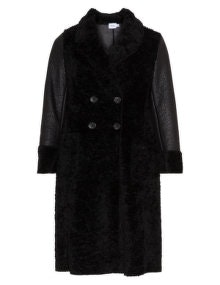 Civas Faux fur coat  Black