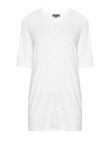 Exelle Round neck jersey t-shirt White