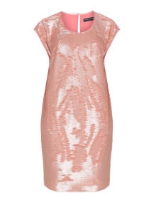 Manon Baptiste Sequin dress  Pink