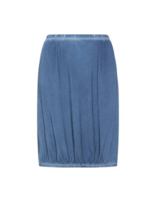 Isolde Roth Washed out look balloon skirt Blue