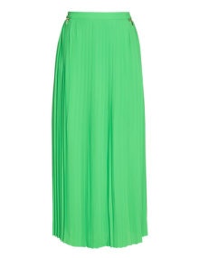 Mynt 1792 Pleated maxi skirt Green