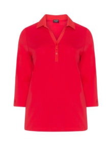 Via Appia Due Jersey polo shirt Red